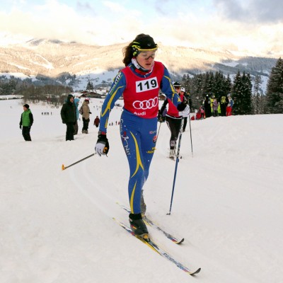 Tania Kurek remporte la course dans la catégorie minimes 2